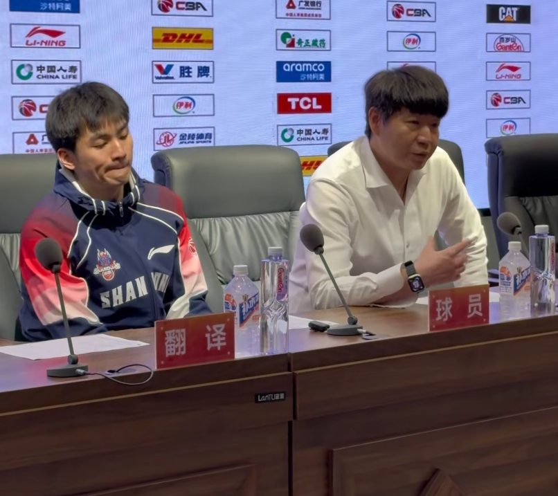 开云体育-胜同曦发布会！邱彪仍在不满防守，直指高诗岩带伤+于德豪回暖！